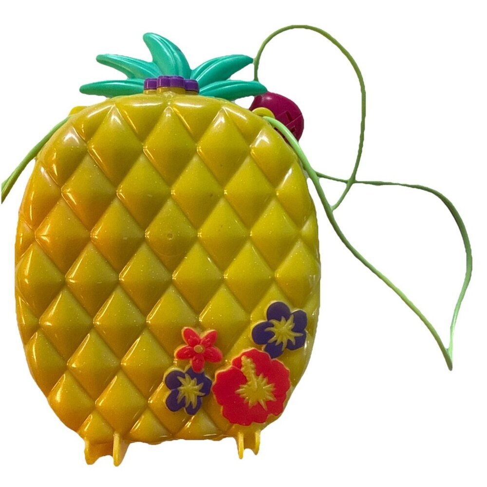 Mattel Polly Pocket Tropicool Pineapple Wearable Purse Compact 2020
